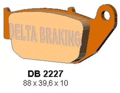 Pastiglie freno Delta Braking DB2227OR-N KH629 - DB2227OR-N