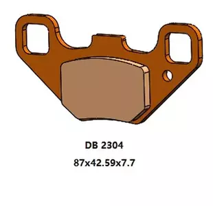 Klocki hamulcowe Delta Braking DB2304OR-D KH490 przód  - DB2304OR-D