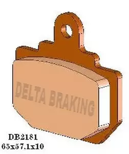 Delta Braking DB2181OR-D KH111 aizmugurējās EBC FA111 bremžu uzlikas - DB2181OR-D