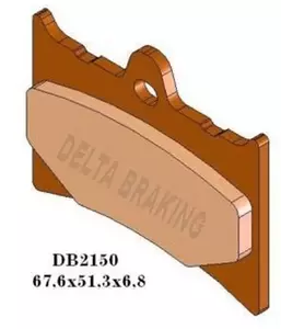 Predné brzdové doštičky Delta Braking DB2150OR-D KH126 - DB2150OR-D
