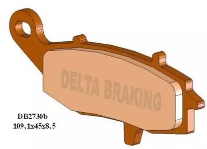 Delta Braking DB2730OR-D KH229 kreisās priekšējās bremžu kluči - DB2730OR-D
