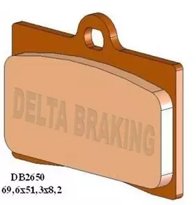Predné brzdové doštičky Delta Braking DB2650OR-D KH95 - DB2650OR-D