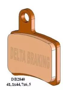 Pastillas de freno traseras Delta Braking DB2840OR-D KH403 - DB2840OR-D