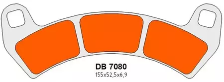 Delta Braking DB7080OR-D KH680 plăcuțe de frână față DB7080OR-D KH680 - DB7080OR-D