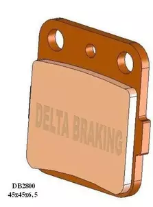 Pastiglie freno posteriori Delta Braking DB2800OR-D KH84/3 - DB2800OR-D