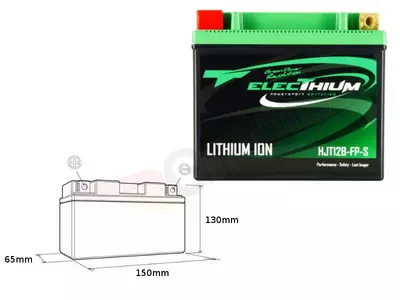 Elektriske litium-ion-batterier med indikator HJT12B-FP-S-1