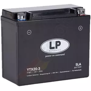Karbantartásmentes 12V-os 18Ah Landport YTX20-3 akkumulátor - YTX203 L