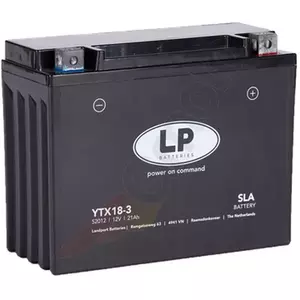 Nepieciešamība se 12V 21Ah baterija Landport YTX18-3 - YTX183 L