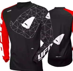Sweat-shirt UFO Horizon cross enduro noir XXL-1