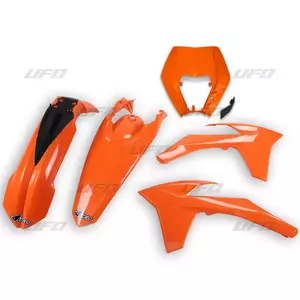 Conjunto de OVNIs de plástico cor de laranja - KTKIT521127