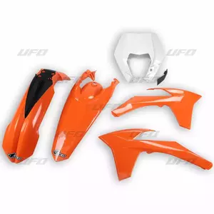 Комплект пластмаси UFO бяло оранжево - KTKIT521999