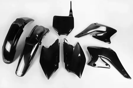 Komplet plastików UFO Suzuki RMZ 250 04-06 czarny - SUKIT403001