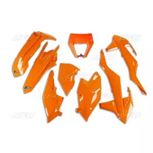 Conjunto de plásticos com proteção da lâmpada cor de laranja - KTKIT523127