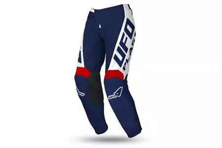 Pantaloni moto cross enduro UFO Horizon blu bianco rosso XL 54 - PI04523N54