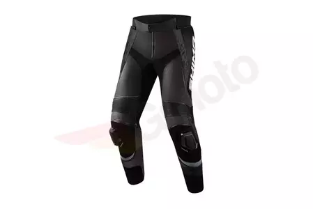 Pantalon de moto Shima STR 2.0 en cuir noir 60-1
