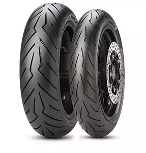 Neumático trasero Pirelli Diablo Rosso Scooter 150/70-14 66S TL M/C hasta 180 km/h DOT 01-13/2022-1