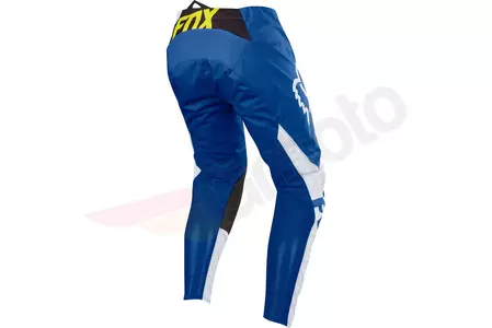 Kalhoty na motorku FOX JUNIOR 180 RACE BLUE Y26-3