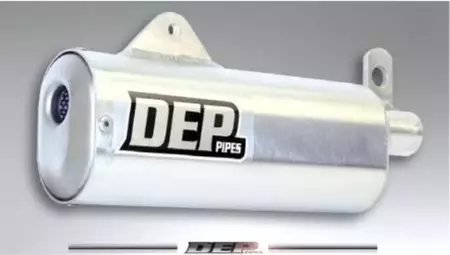 Απολήξεις εξάτμισης Dep Pipes σιγαστήρας Honda CR 125 87-88 - DEPH2106
