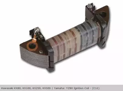 Bobină de înfășurare a alternatorului Electrex Kawasaki KX 80/100 81-88 KX 250 91-88 Yamaha YZ 80 85- - C11/C51