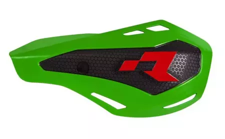 Racetech HP1 ščitniki za roke z nosilci z Nissinovo sklopko in pokrovi zavorne črpalke zelene barve - KITPMHP1VE4