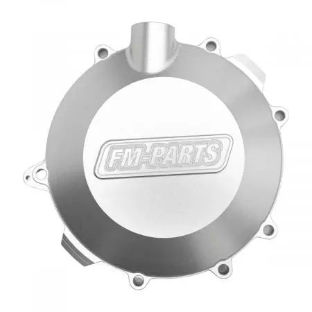 Fm-Parts CNC 6082 aluminio reforzado tapa de embrague mayor capacidad de aceite KTM Husqvarna Gas Gas 250 300 17-22 plata - FPCLSI