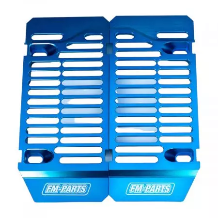 Fm-Parts Sherco 14-22 μπλε καλύμματα μάσκας ψυγείου αλουμινίου - FPSRC04BU