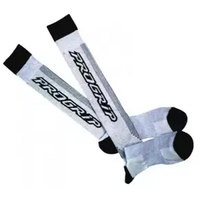 Dlouhé ponožky Progrip Light bílé S/M - PZ7010XXL343