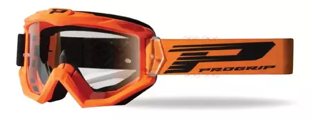 Progrip PG3201 Atzaki πορτοκαλί φλούο γυαλιά μοτοσικλέτας - PZ3201-166
