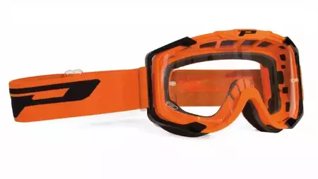 Motocyklové brýle Progrip PG3400 Menace oranžové - PZ3400AR