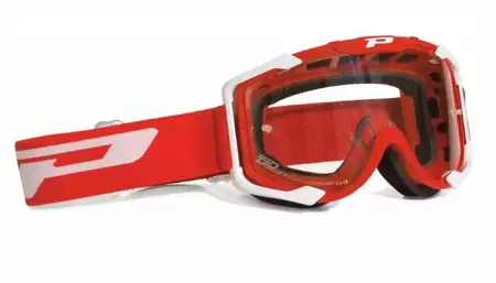 Motocyklové brýle Progrip PG3400-107 Menace red - PZ3400RO
