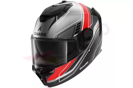 Shark Spartan GT Pro Toryan Mat musta/punainen matto/harmaa integroitu moottoripyöräkypärä L-1