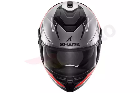 Shark Spartan GT Pro Toryan Mat musta/punainen matto/harmaa integroitu moottoripyöräkypärä L-2