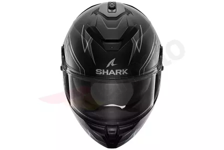 Casco moto integrale Shark Spartan GT Pro Toryan Mat nero opaco/grigio L-2