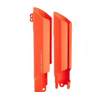 "Polisport" priekinių amortizatorių dangteliai oranžinės spalvos - 8399300001