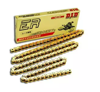 DID 520 ERT3 106 G&G open drive chain with clasp gold-2