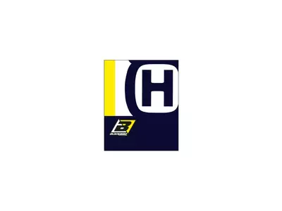 Beschermkappen voor de Husqvarna Replica Trophy 2022 manchetten met Blackbird logo - 5016R/606