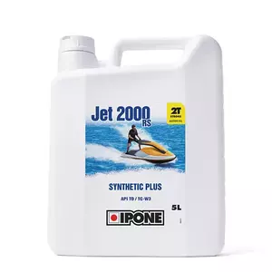 Variklio alyva vandens motoroleriams Ipone Jet 2000 RS 2T pusiau sintetinė 5L - 800589