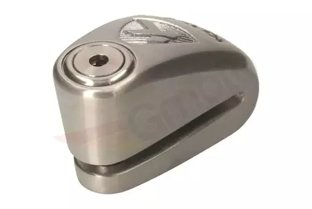 Zámek kotoučové brzdy s alarmem KOVIX KAL14 stříbrný + kufřík + pouzdro-2