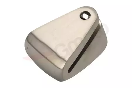 Zámek kotoučové brzdy s alarmem KOVIX KAL10 stříbrný + kufřík + pouzdro-3