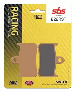 Brzdové destičky SBS 622RST KH187 Track & Sport Sinter, zlatá barva - 622RST
