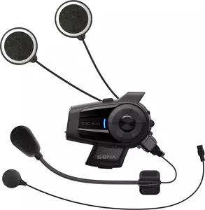 Sena 10C-EVO-02 Bluetooth 4.1 interkoms līdz 1,6 km diapazonā Ultra HD 4K kamera (1 komplekts)-1