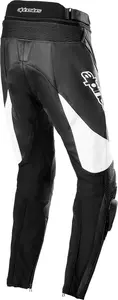 Pantaloni moto donna in pelle Alpinestars Stella Missile V3 nero 40-2