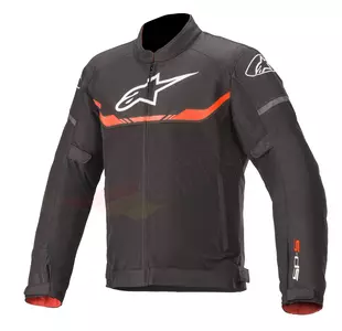 Alpinestars T-SPS Air jachetă de motocicletă din material textil negru/roșu L-1