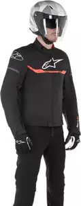Alpinestars T-SPS WP giacca da moto in tessuto nero/rosso/bianco L-2