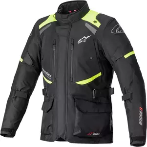 Alpinestars Andes V3 Drystar nero/giallo 4XL giacca da moto in tessuto - 3207521-155-4X