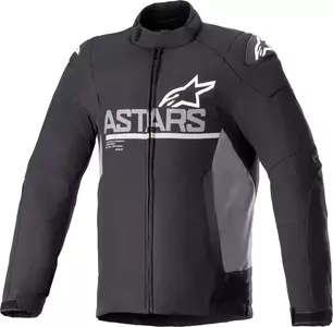 Alpinestars SMX WP tekstil motorcykeljakke sort/grå L-1