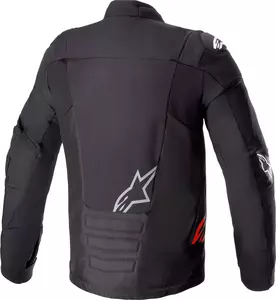 Alpinestars SMX WP jachetă de motocicletă din material textil negru/gri/roșu L-2