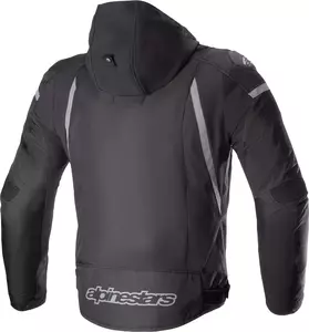 Casaco têxtil para motas Alpinestars Zaca WP preto/cinzento L-2