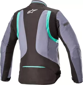 Дамско текстилно яке за мотоциклети Alpinestars Stella Kira V2 WP сиво/черно/синьо S-4