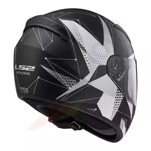 LS2 FF352 ROOKIE BRILLIANT GLOSS BLACK TIT L casco integral de moto-3